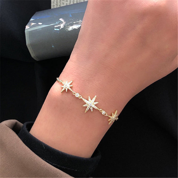 Woman Wristband Crystal Bracelets Jewelry Accessories Wristlet