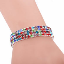 Load image into Gallery viewer, New Full Rhinestone Shiny Bracelet for Women Crystal Rhinestone