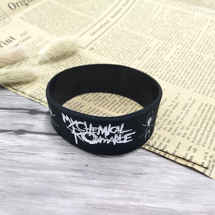 My Chemical Romance Silicone bracelet  Punk Rock Band Music