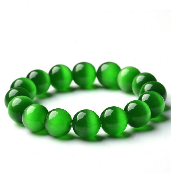 Natural Green Opal Stone Balls Bracelet & Bangle Ladies